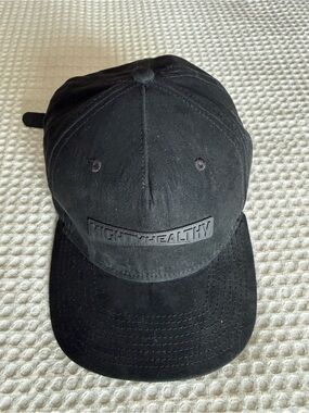 MiG it healthy Black Dad Cap — Men's Casual Adjustable Hat